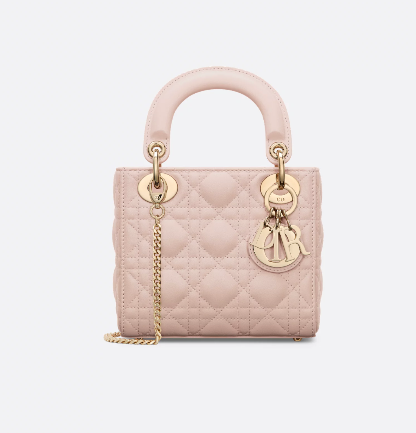 Mini Lady Dior Bag black with chain