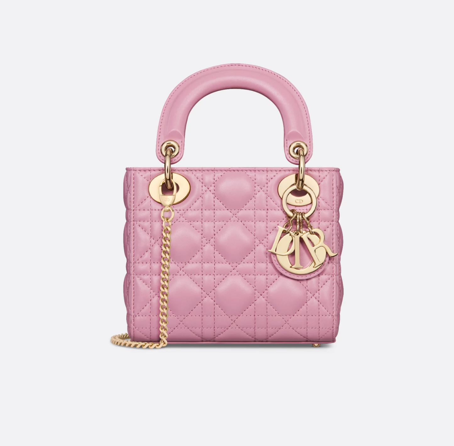 Mini Lady Dior Bag black with chain
