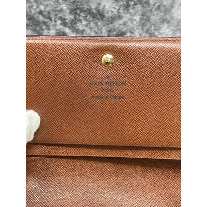 LOUIS VUITTON Louis Vuitton Monogram Tresor Wallet TRE2 - Brown