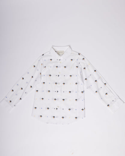 Gucci Shirt Printed White