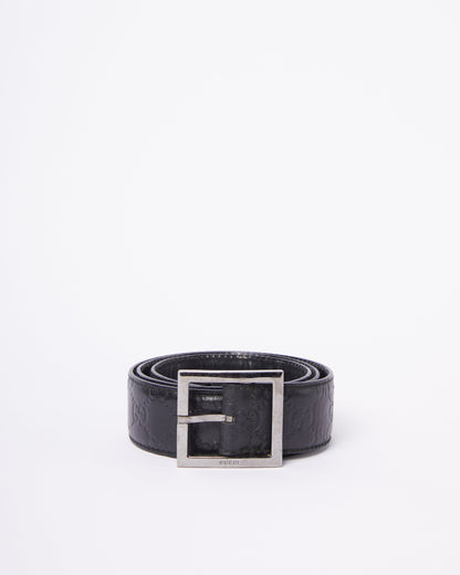 Gucci Black Belt