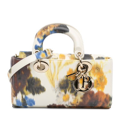 Small Leather Floral Print Lady D Joy
