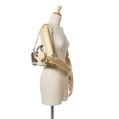 Small Leather Floral Print Lady D Joy