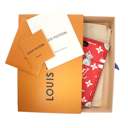 LOUIS VUITTON X SUPREME x Supreme Ivy Trunk Red Cover