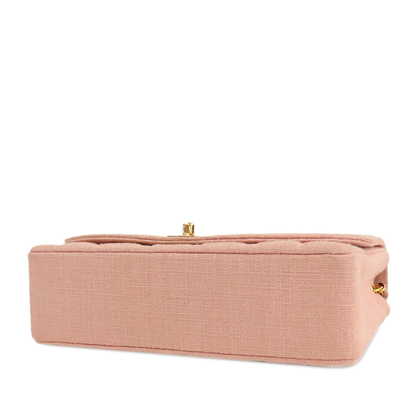 Pink Chanel Medium Canvas Diana Flap Crossbody Bag