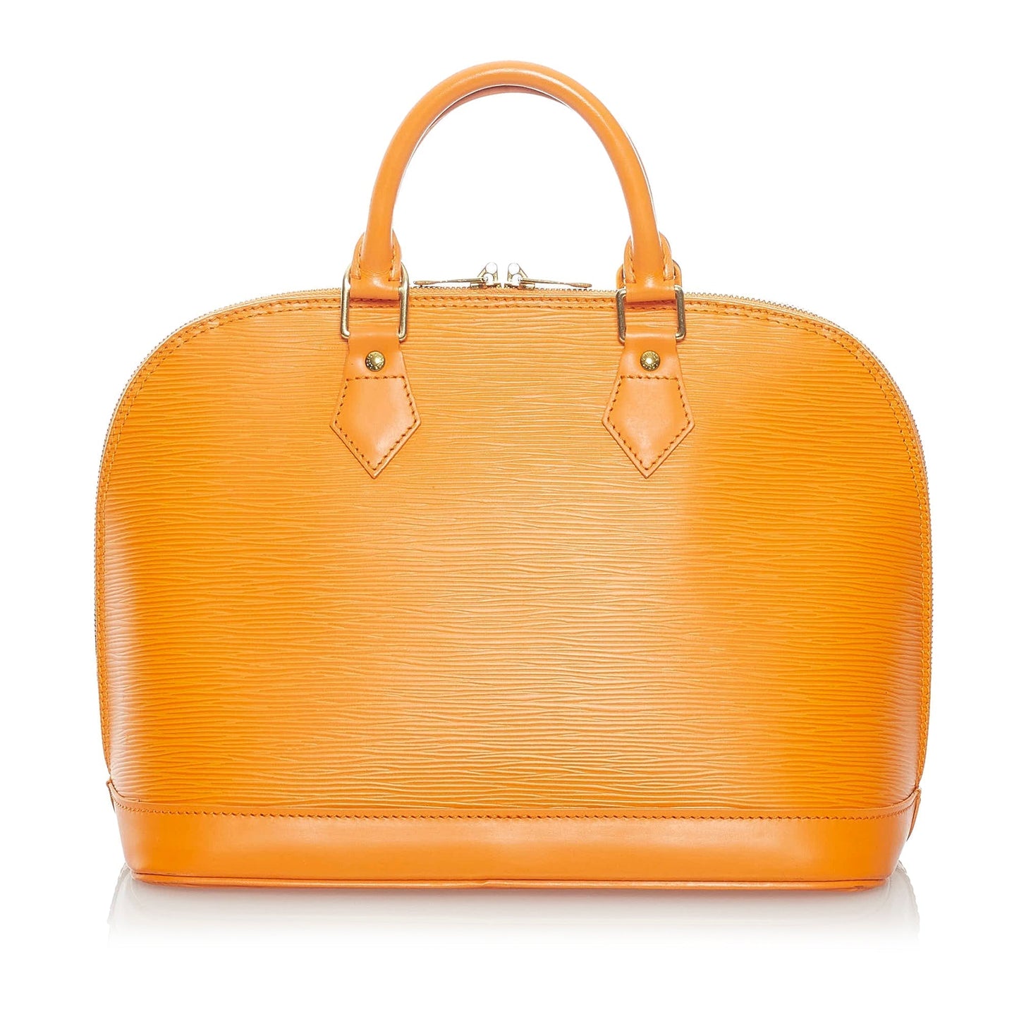 LOUIS VUITTON Epi Alma PM Orange