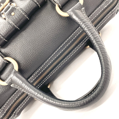 CELINE Handbag leather black Women Used
