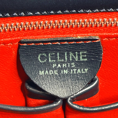 CELINE Shoulder Bag leather Red ChainShoulder Women Used