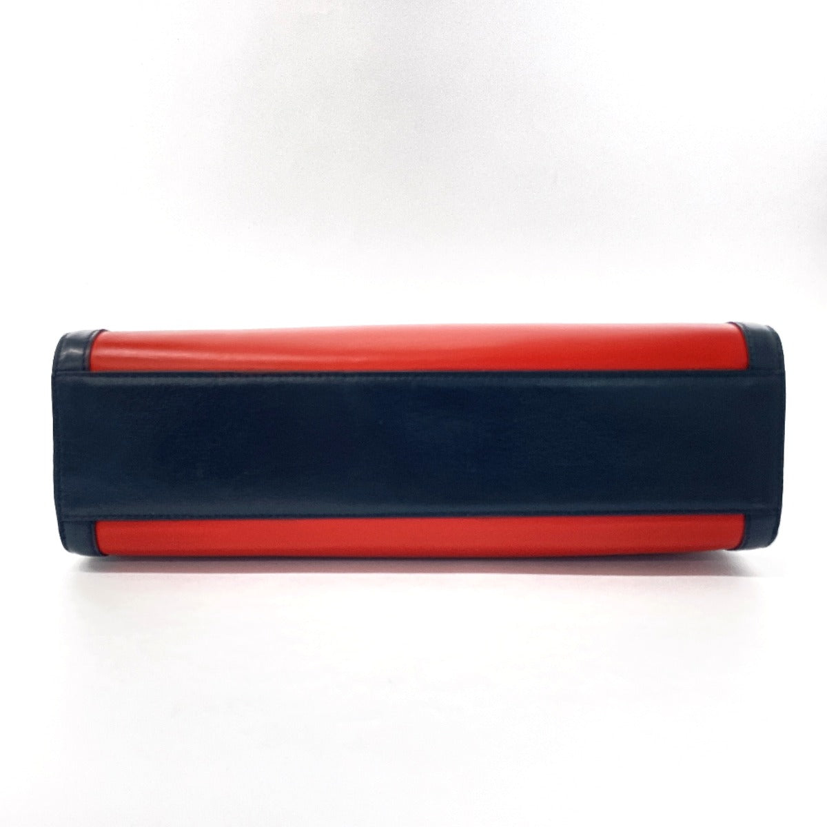 CELINE Shoulder Bag leather Red ChainShoulder Women Used