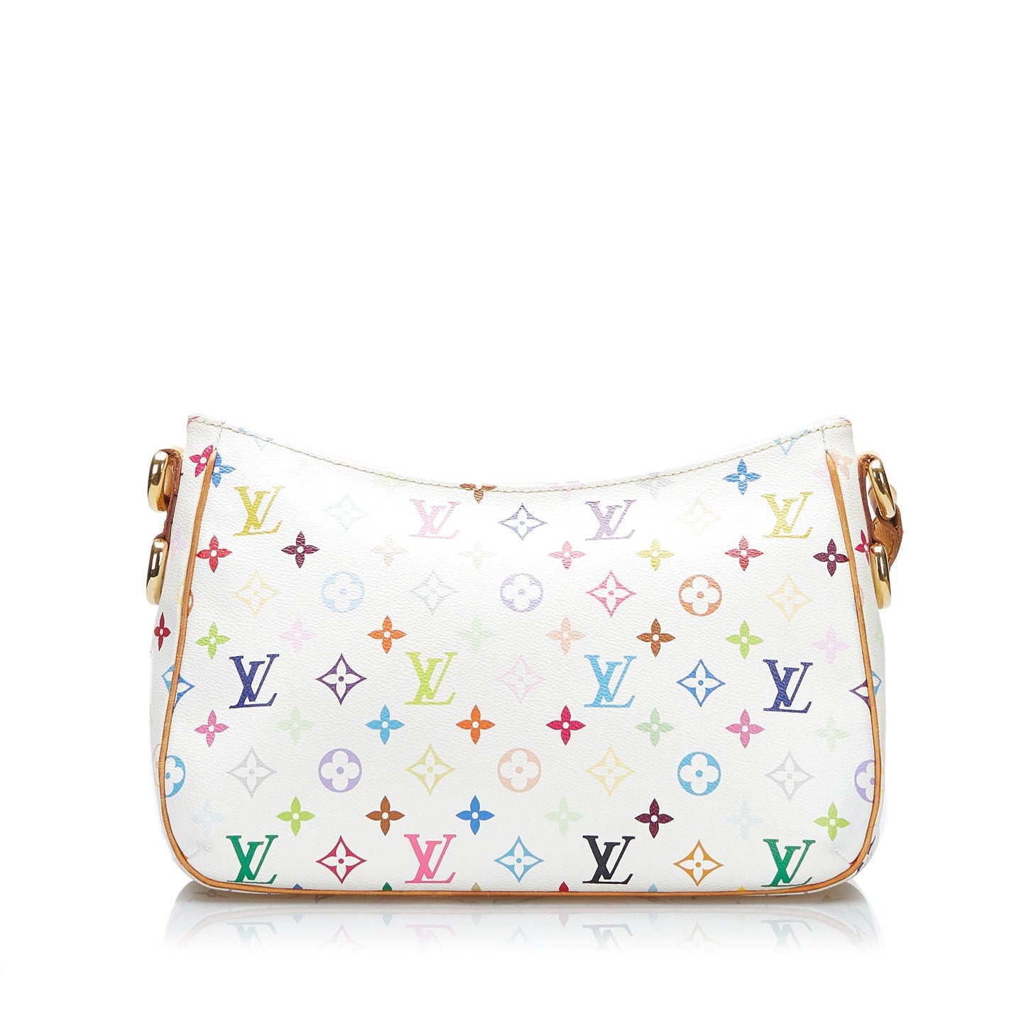 LOUIS VUITTON Monogram Multicolore Lodge PM White