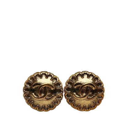 Chanel CC Clip-on Earrings Costume Earrings