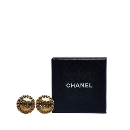 Chanel CC Clip-on Earrings Costume Earrings