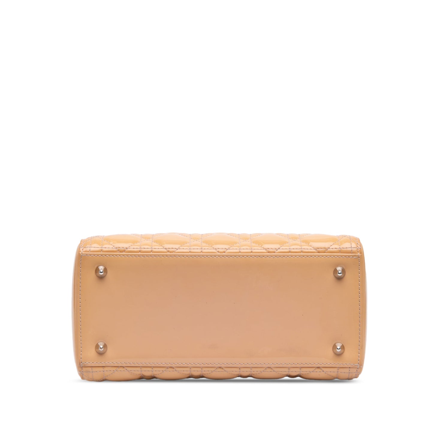 Medium Patent Cannage Lady Dior