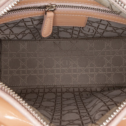 Medium Patent Cannage Lady Dior