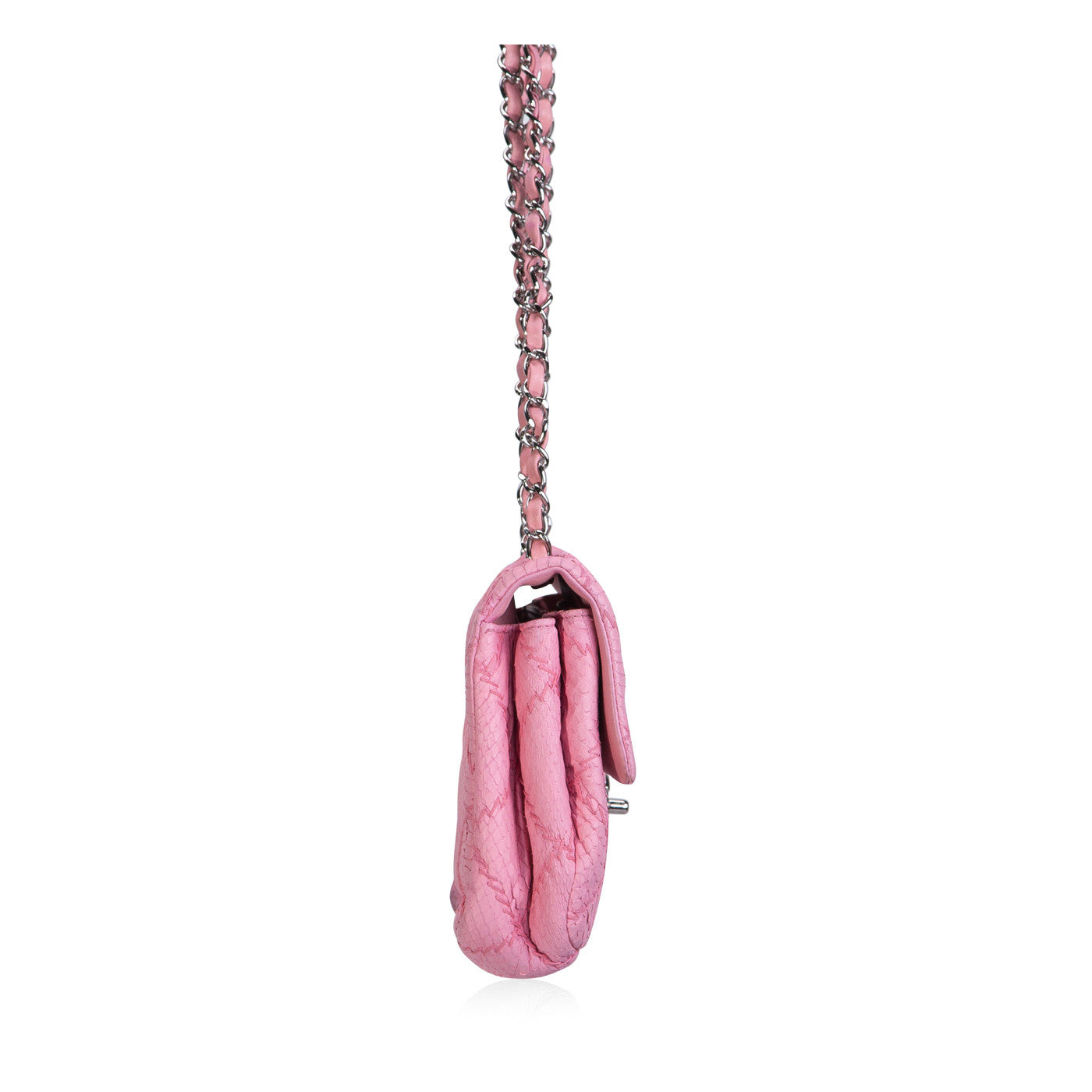 Classic Python Flap Bag