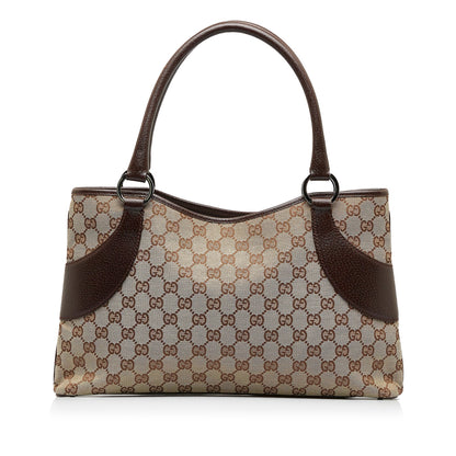 GUCCI GG Canvas Shoulder Bag