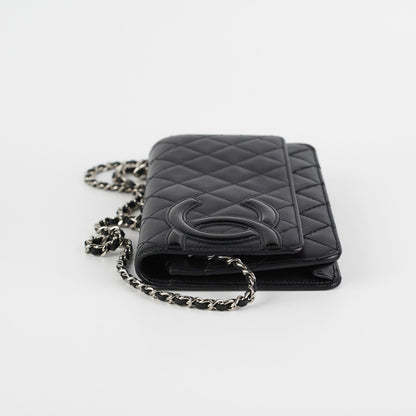 Chanel Wallet on Chain WOC Black