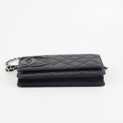 Chanel Wallet on Chain WOC Black