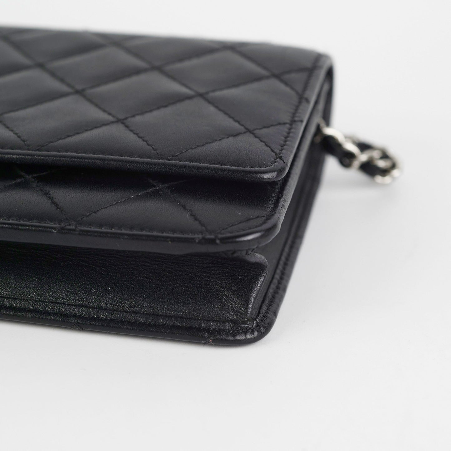 Chanel Wallet on Chain WOC Black