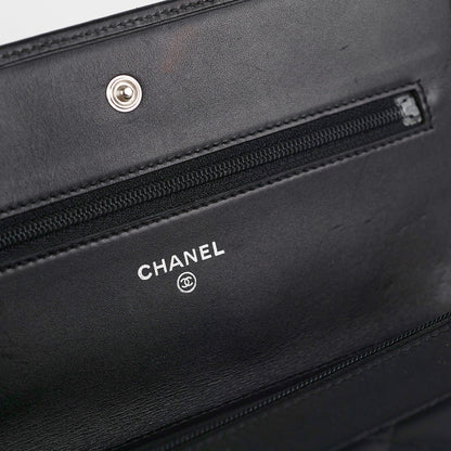 Chanel Wallet on Chain WOC Black