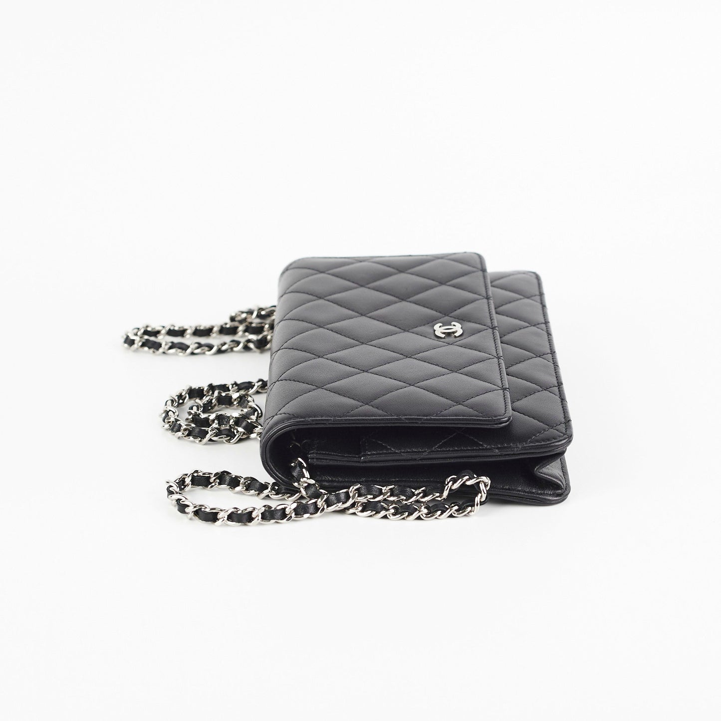 Chanel Wallet on Chain WOC Black