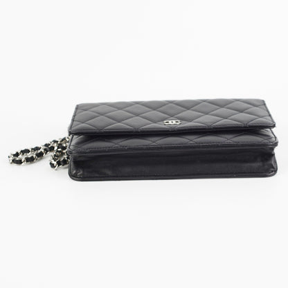 Chanel Wallet on Chain WOC Black