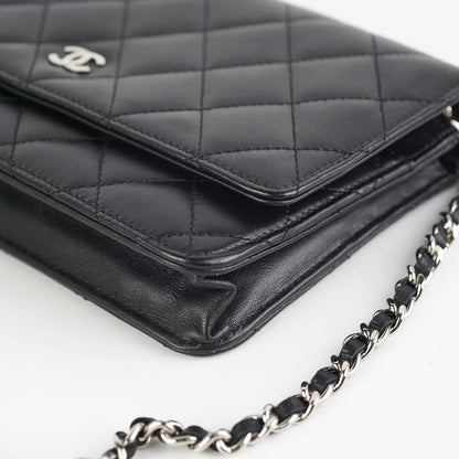 Chanel Wallet on Chain WOC Black