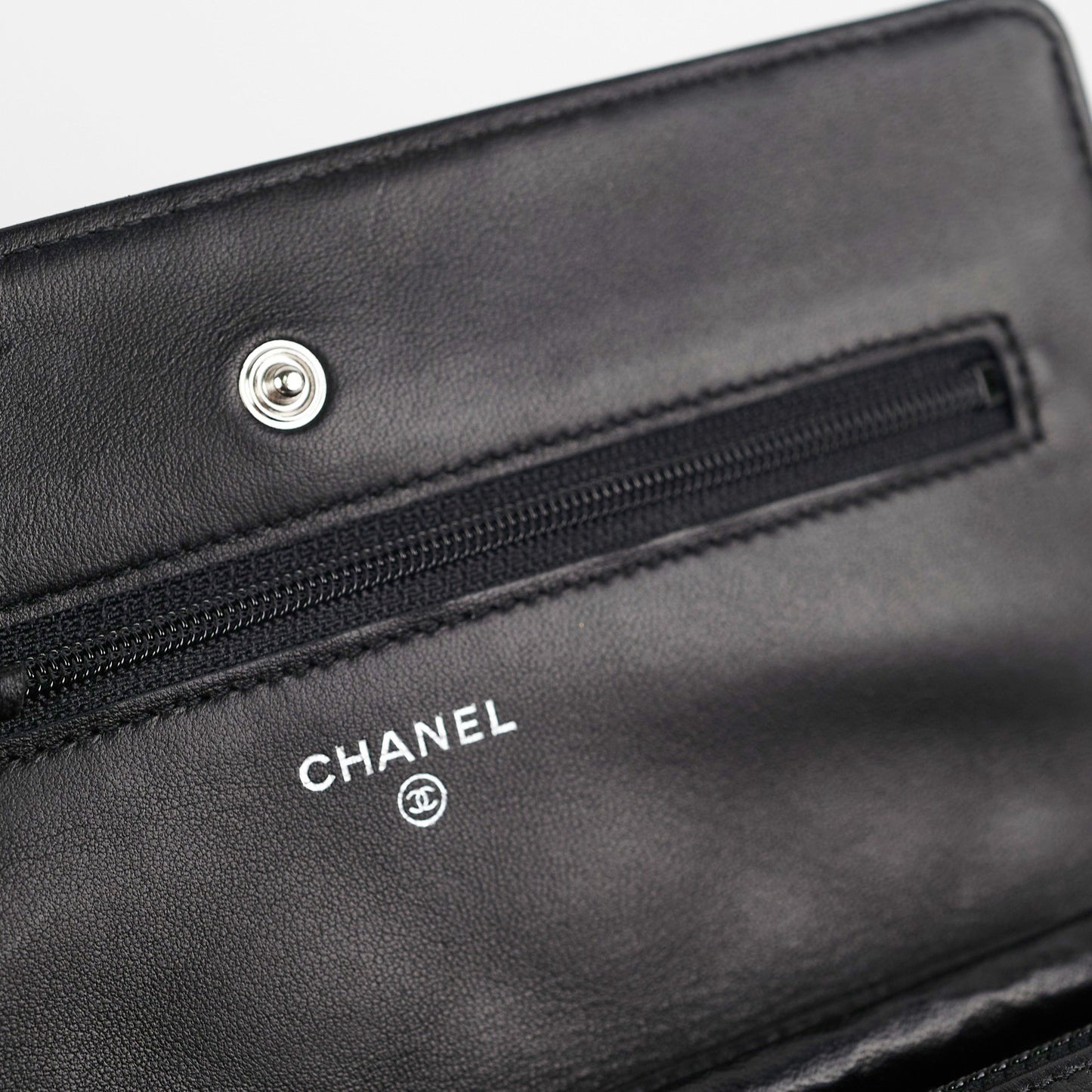 Chanel Wallet on Chain WOC Black