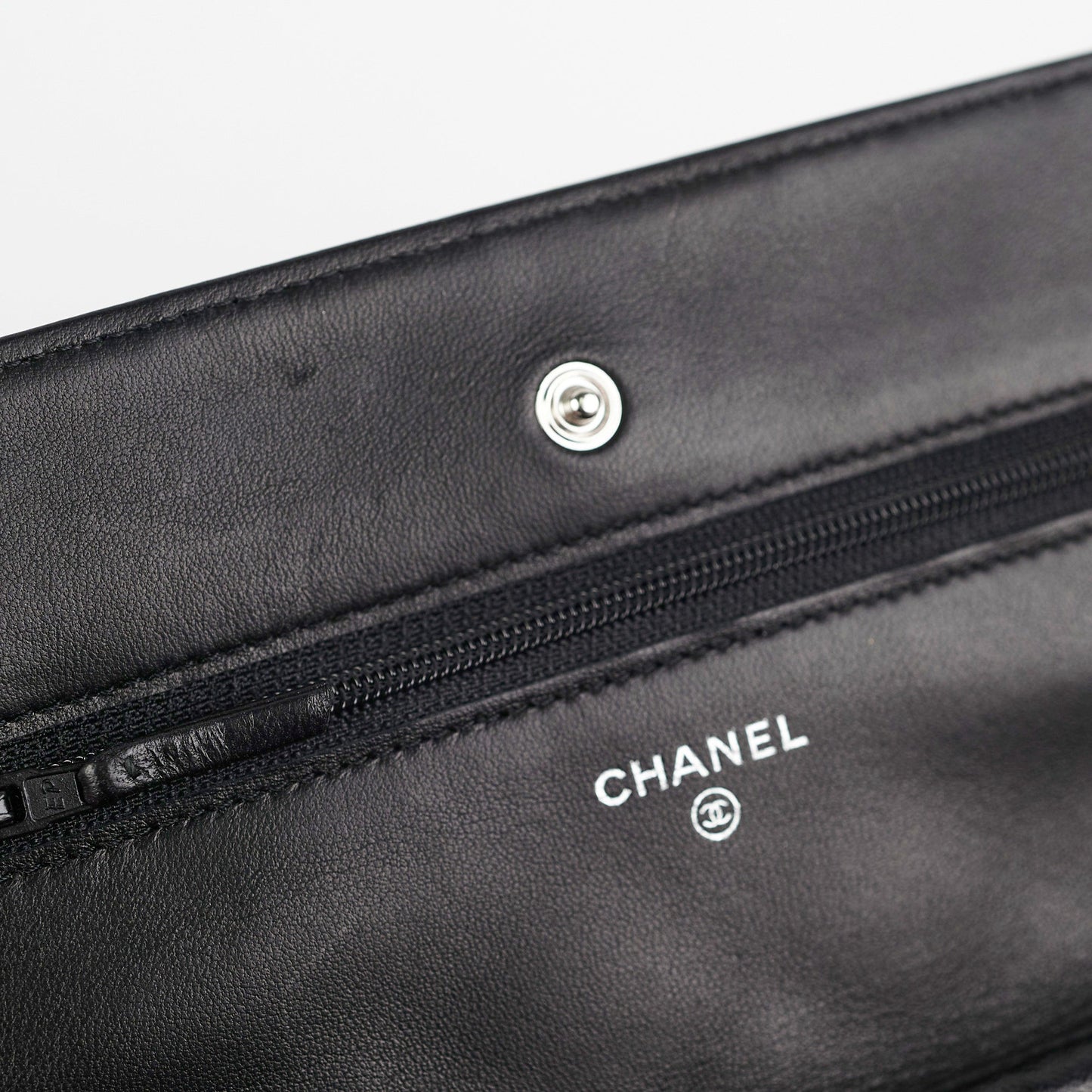 Chanel Wallet on Chain WOC Black