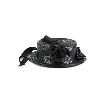 Chanel Black Vintage Hat