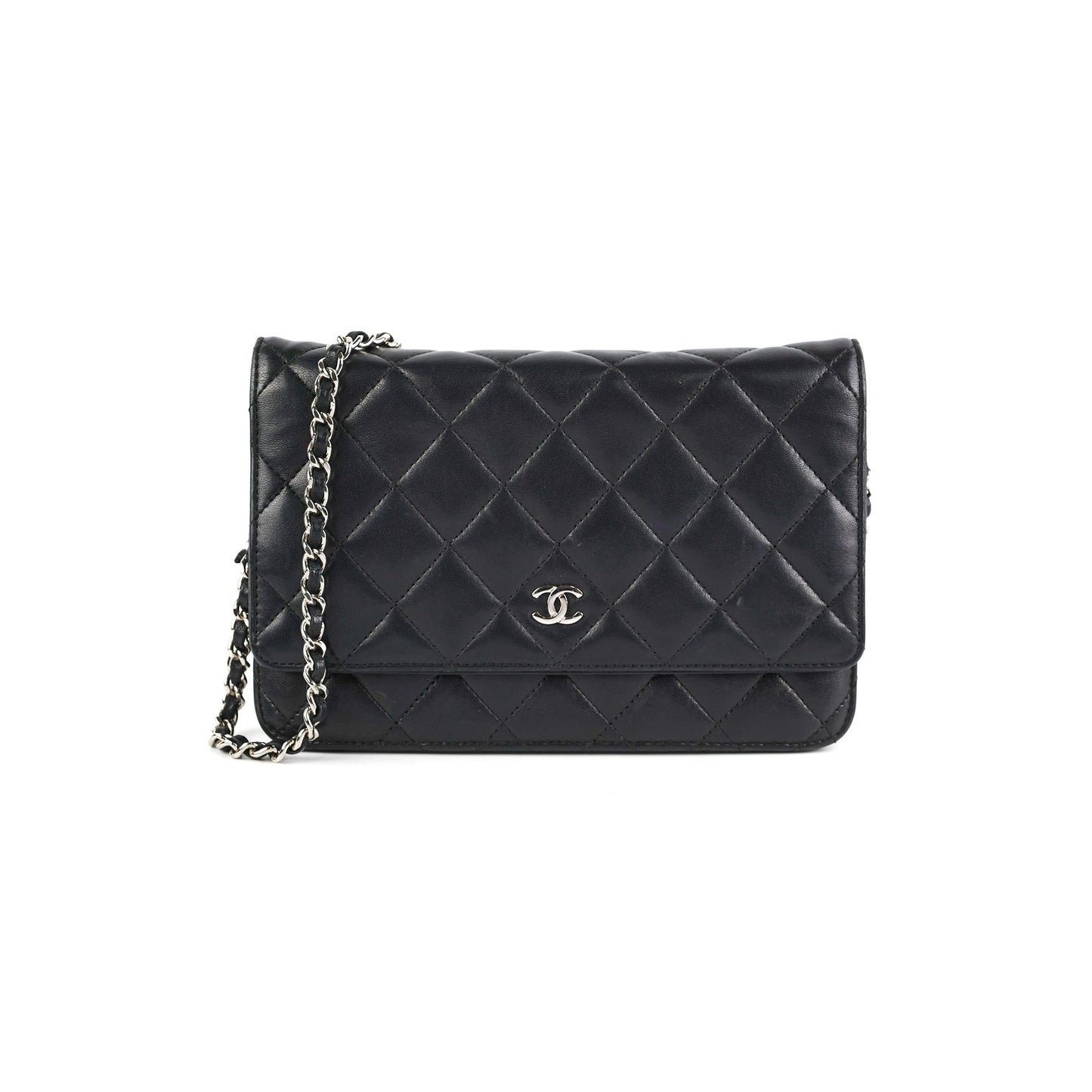 Chanel Wallet on Chain WOC Black