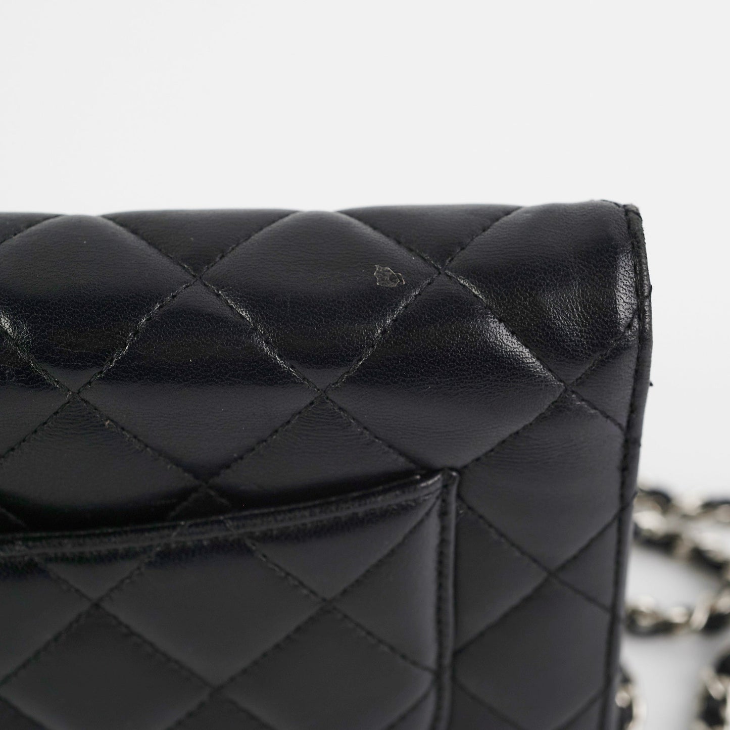 Chanel Wallet on Chain WOC Black