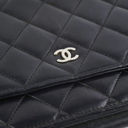 Chanel Wallet on Chain WOC Black