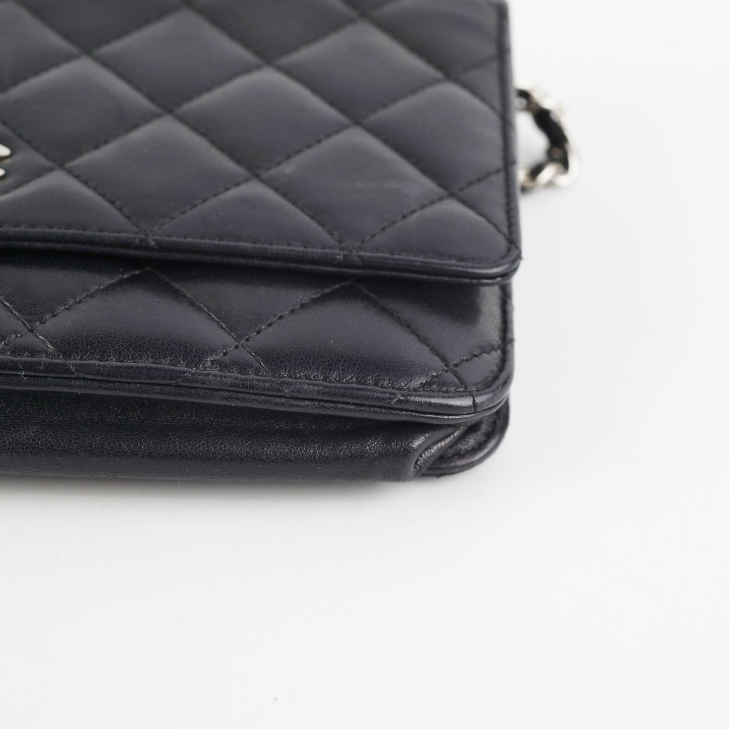 Chanel Wallet on Chain WOC Black