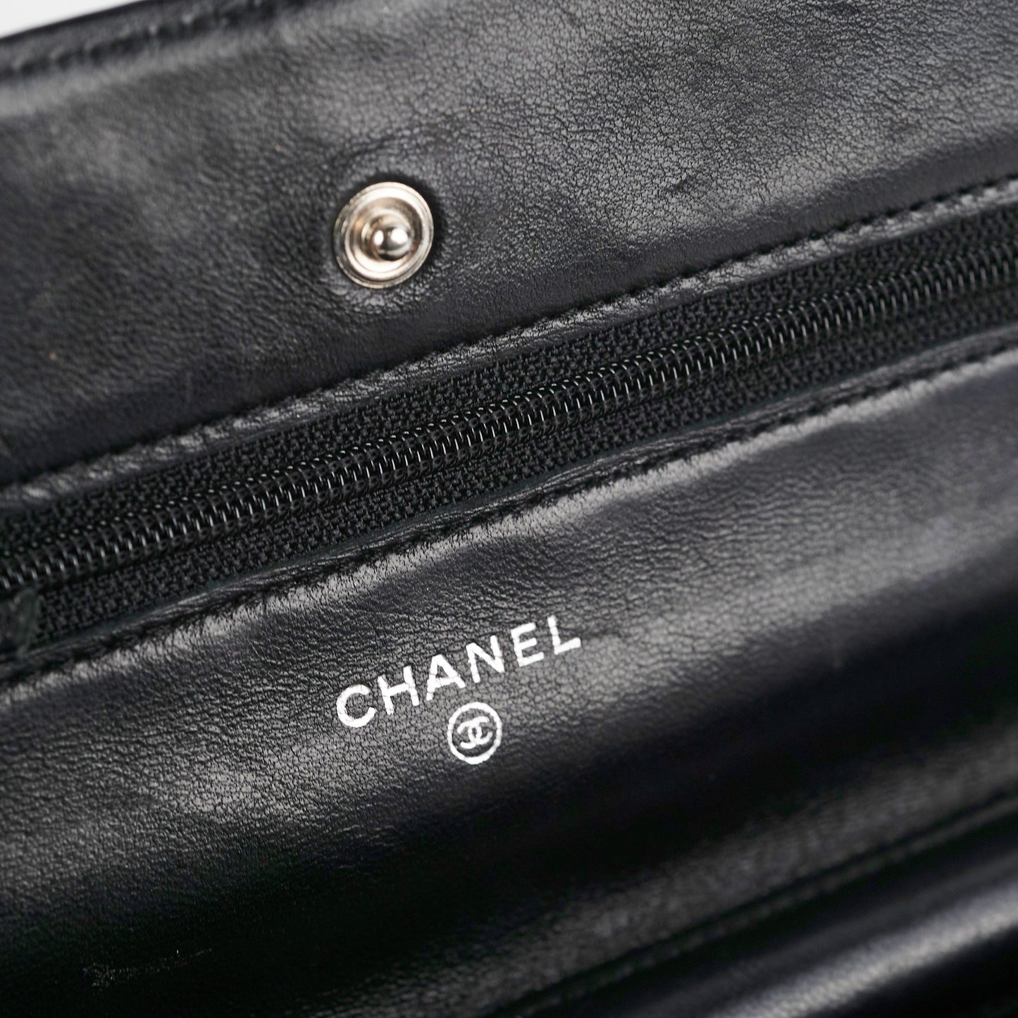 Chanel Wallet on Chain WOC Black