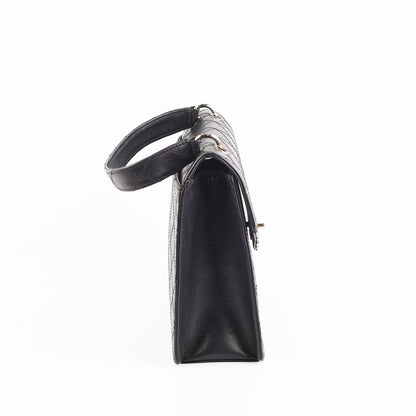 ITEM 31 - Chanel Vintage Square Black Top Handle Bag