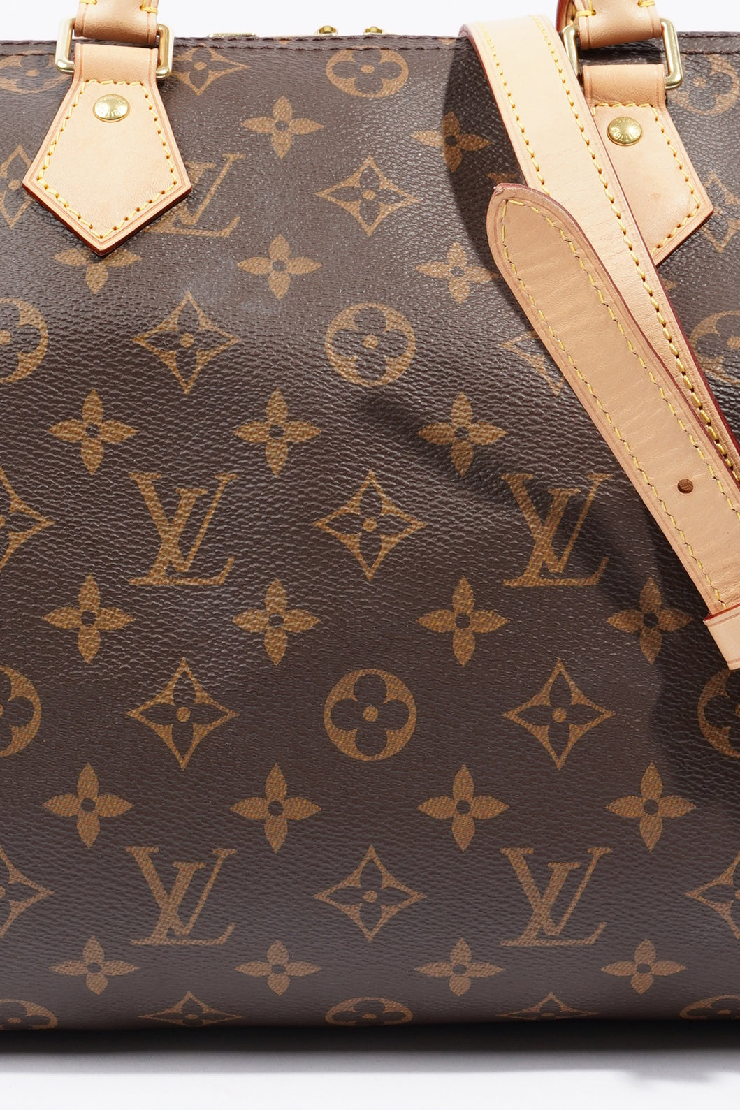 Louis Vuitton Speedy Bandouliere Monogram Coated Canvas 30