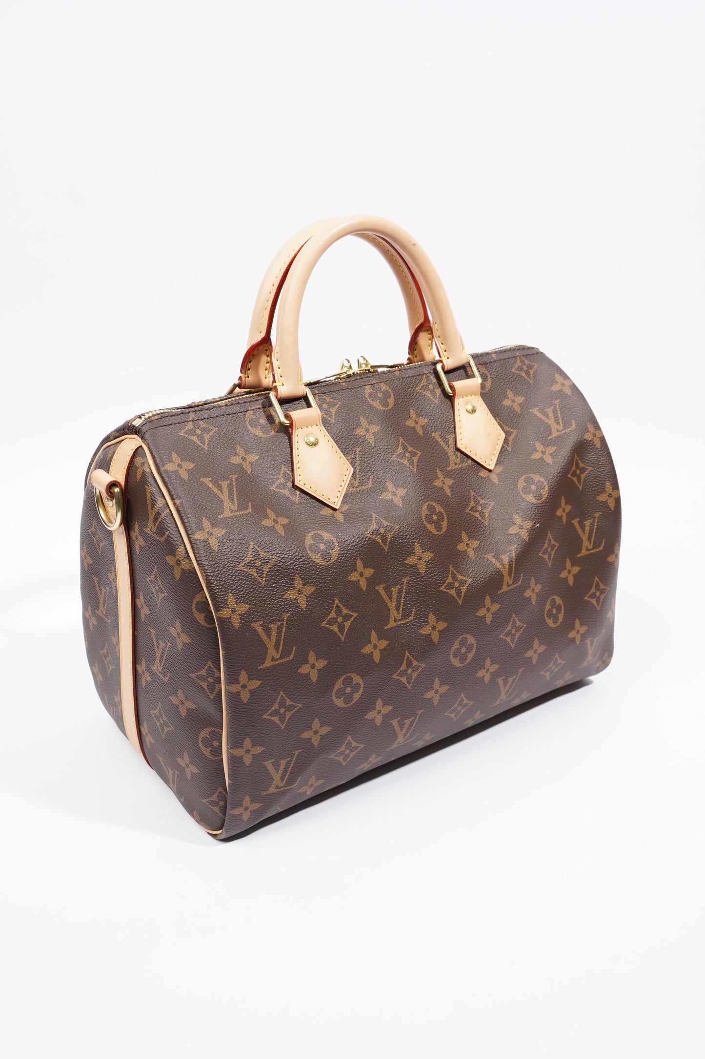 Louis Vuitton Speedy Bandouliere Monogram Coated Canvas 30