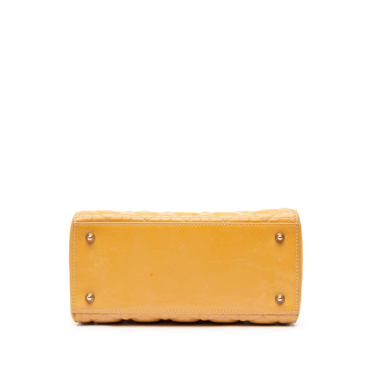 Medium Patent Cannage Lady Dior