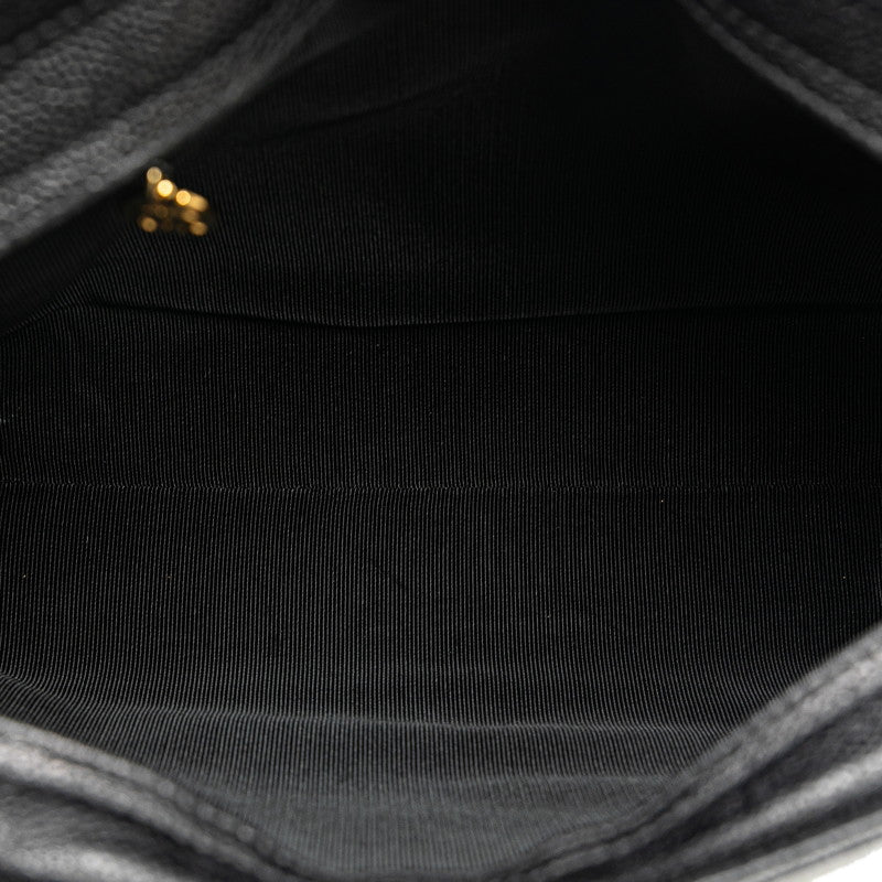 Chanel Triple CC Caviar Tote Bag Leather Tote Bag in Good condition