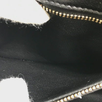 CELINE Shoulder Bag suede Black x multicolor Small C multi beads Women Used