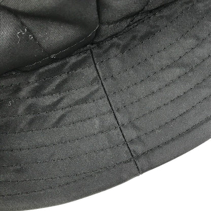 CELINE hat  2AUB0930C Nylon black logo quilting Women S/57 Secondhand