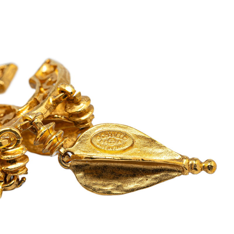 Chanel CC Dangle Brooch Metal Brooch in Excellent condition