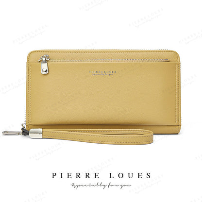 Women's Elegant Pierre Long Multifunctional Clutch Ladies Wallets