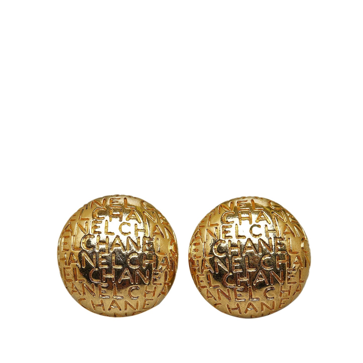CHANEL CC Clip On Earrings Costume Earrings