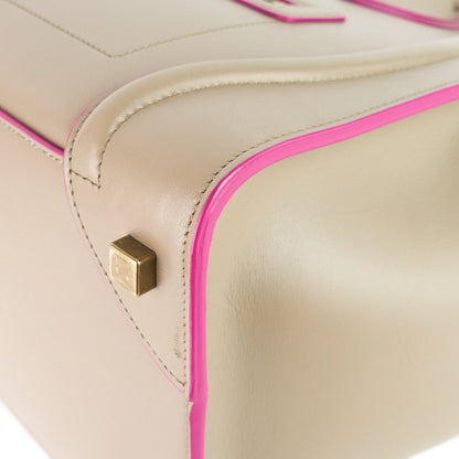 Celine Luggage Mini Calfskin Leather Handbag
