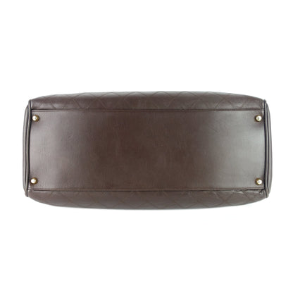 Vintage Supermodel Weekender Large Calfskin Leather Bag