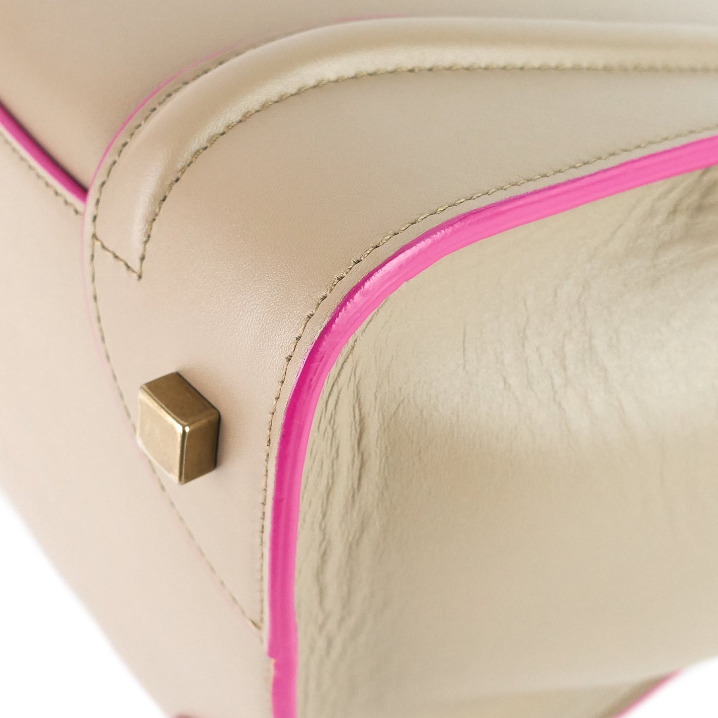 Celine Luggage Mini Calfskin Leather Handbag