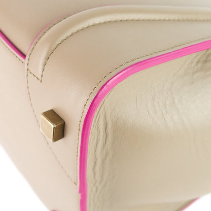 Celine Luggage Mini Calfskin Leather Handbag