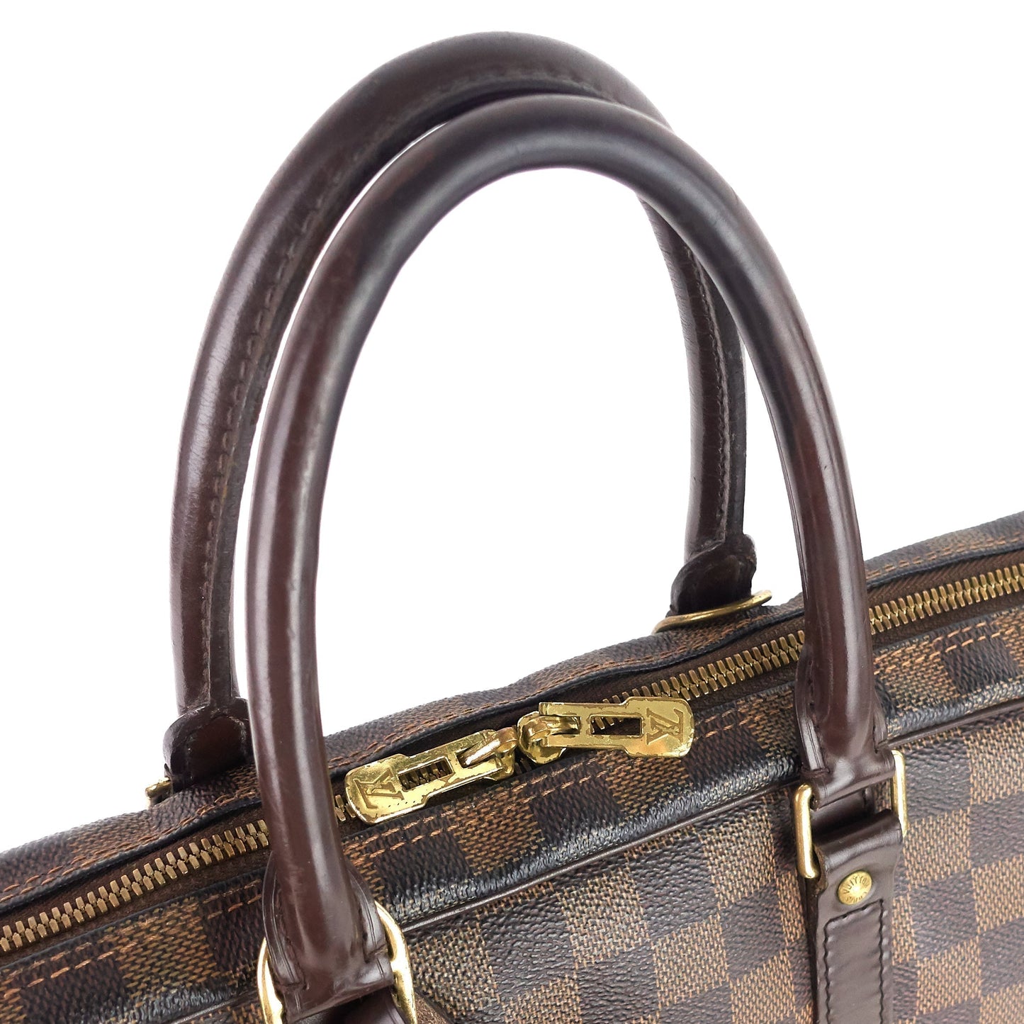 LOUIS VUITTON Porte-Documents Voyage GM Damier Ebene Canvas Briefcase Bag